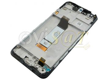 Pantalla completa Service Pack IPS LCD negra con marco para Xiaomi Redmi Note 10 5G, M2103K19G, M2103K19C / Xiaomi Poco M3 Pro 5G, M2103K19PG, M2103K19PI